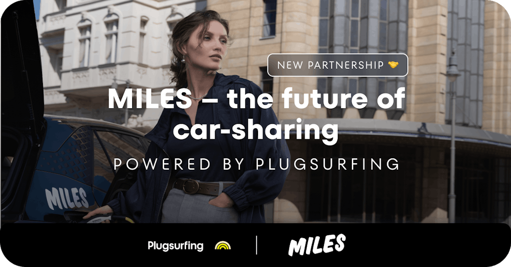 New partnership: MILES — the future of car-sharing, powered by Plugsurfing